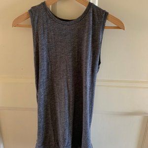 Athleta Twist Back Tank Small Grey